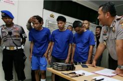 Polisi Tembak Maling Motor di Batam