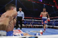 Roach Tak Peduli Wasit Main Mata dengan Mayweather Jr