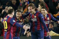Rakitic Dekatkan Barca ke Perempat Final