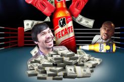 Belum Bertarung, Pacquiao Sudah Kalahkan Mayweather Jr