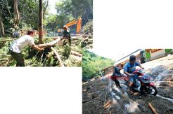 Lagi, Longsor Ancam...