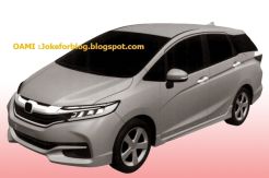 Gambar Paten Jazz Baru Bocor, Dimensi Mirip Honda Mobilio