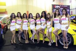 Puluhan Gadis Seksi Ramaikan Pameran Modifikasi HIN di Bekasi