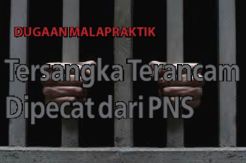 Tersangka Terancam Dipecat...