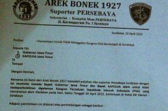 Bonek Tolak KLB PSSI di Surabaya