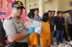 Pembuat Uang Palsu di Serang Tertangkap