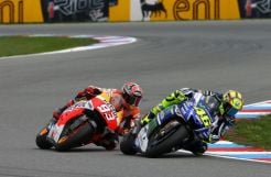 Manajemen Ban Jadi Pembeda Antara Rossi - Marquez