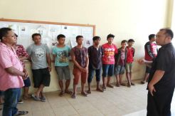 Isap Lem, 2 Siswa SMP dan Polisi Dibekuk