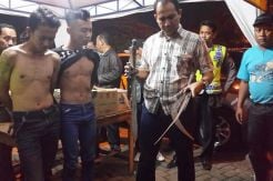 Bawa Enam Senjata Tajam, Dua Pemuda Ditangkap Polisi