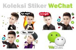 Verrell Bramasta Hiasi Koleksi Stiker WeChat Terbaru
