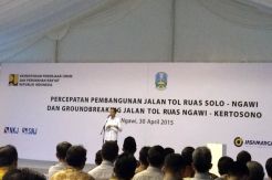 Tol Solo-Ngawi-Kertosono Ditarget Beroperasi 2017