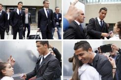 CR7 Buat Gadis Kecil Histeris di Turin