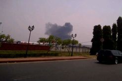 Pesawat Jatuh di Pondok Cabe, Pilot Luka Bakar