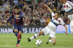 Belum Ada Gol di Laga Barcelona vs Bayern Muenchen