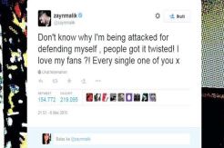 Zayn Malik Peringatkan Fans