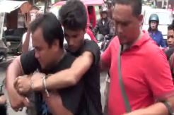 Pencuri Sepatu Babak Belur Dihajar Massa