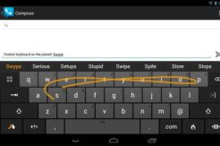 Update Keyboard Swype Kini Lebih Efisien
