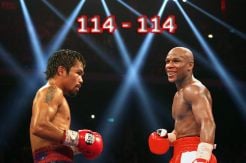 Terungkap, Hasil Statistik Pukulan Pacquiao-Mayweather Seimbang