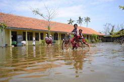 Kelas Terendam, Ratusan Siswa SD Tegaldowo Pekalongan Diungsikan