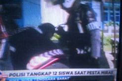 Pesta Miras, 12 Pelajar di Bima Ditangkap Polisi