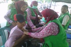 Pedagang Pasar Johar Mengeluh Batuk dan Pusing