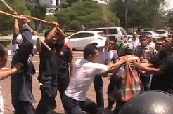 Sekuriti USU Brutal, Pukuli Mahasiswa dan Wartawan