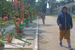 Fasilitas Olahraga Dibiarkan...
