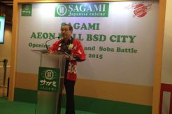Sagami Gelar Soba Battle di AEON Mal BSD City