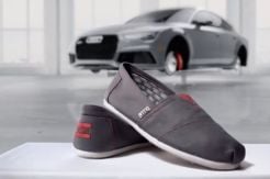 Tak Mau Kalah dengan Ferrari, Audi dan Toms Bikin Sepatu