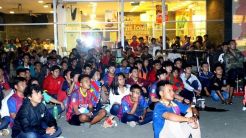 Nobar Juventus VS Barcelona Demi Mengenang Lahirnya Bapak Bangsa