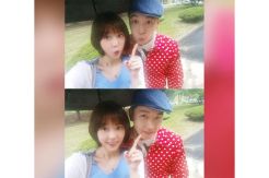 Sungmin Suju dan Kim Sa Eun Pamer Kemesraan