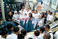 Siswa Antusias Belajar...