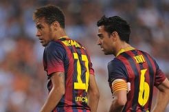 Usai Ditampar, Neymar Kini Disemprot Xavi