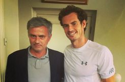 Jelang Wimbledon, Jose Mourinho Pantau Langsung Persiapan Andy Murray