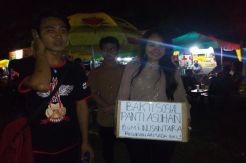 Ramadan, Fans Armada Bengkulu Ngamen untuk Anak Panti