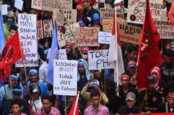1.000 Buruh Siap Aksi Tolak Pencairan JHT 10 Tahun