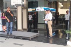 Menhub dan HT Lepas Tim Mudik MNC Media