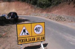Perbaikan Jalur Mudik di Bengkulu Dikebut
