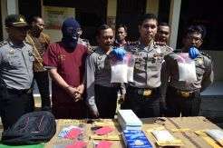 Polisi Tangkap Kurir Sabu Senilai Rp5 M