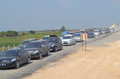 Kendaraan Pemudik Meningkat, Tol Pejagan-Pemalang Dibuka