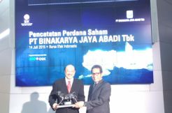 Saham Perdana Binakarya Dibuka Melesat 440 Poin