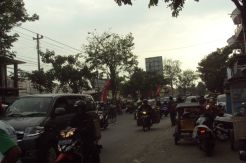 Pasar Tumpah Ganggu Arus Mudik di Kebumen