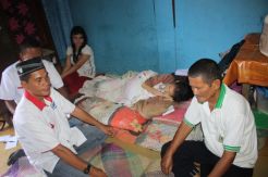 Partai Perindo Sibolga Bantu Anak dari Penderita Tumor Ganas