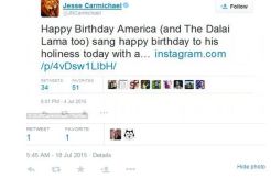 Konser Maroon 5 di China Dibatalkan setelah Jesse Tweet Dalai Lama