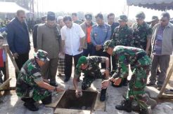 Pembangunan Masjid untuk Pengungsi Sinabung Dimulai