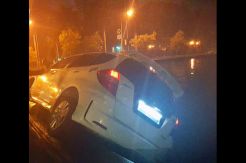 Enam Kecelakaan, Honda Jazz Masuk Kolam Bundaran HI