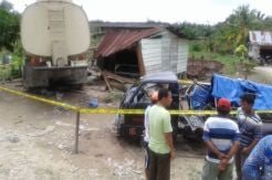 Truk Tabrak Pikap Angkut Anak Sekolah, Tiga Pelajar Tewas