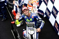 Marquez Belum Mampu Geser Rossi dari Puncak Klasemen
