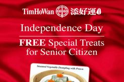 Tim Ho Wan Bagi Hidangan Gratis untuk Lansia