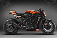 Proyek Klasik Hasilkan Sportbike Triumph bergaya 70-an